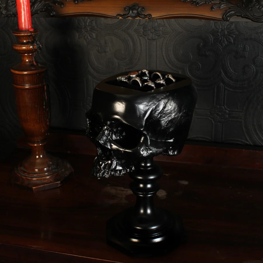 Skull Ring Holder