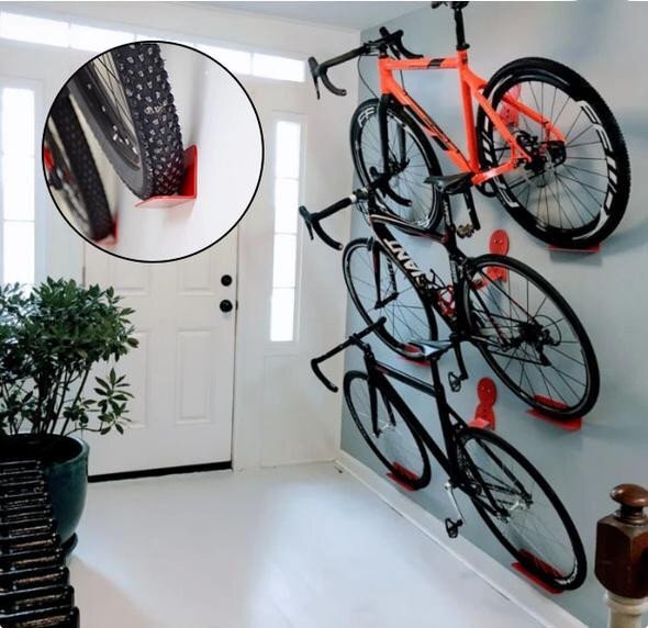 Bicycle Rack Wall Metal Hook Bicycle Mountain Bike