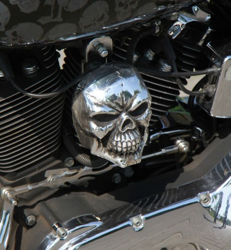 💀Harley-Davidson horn cover