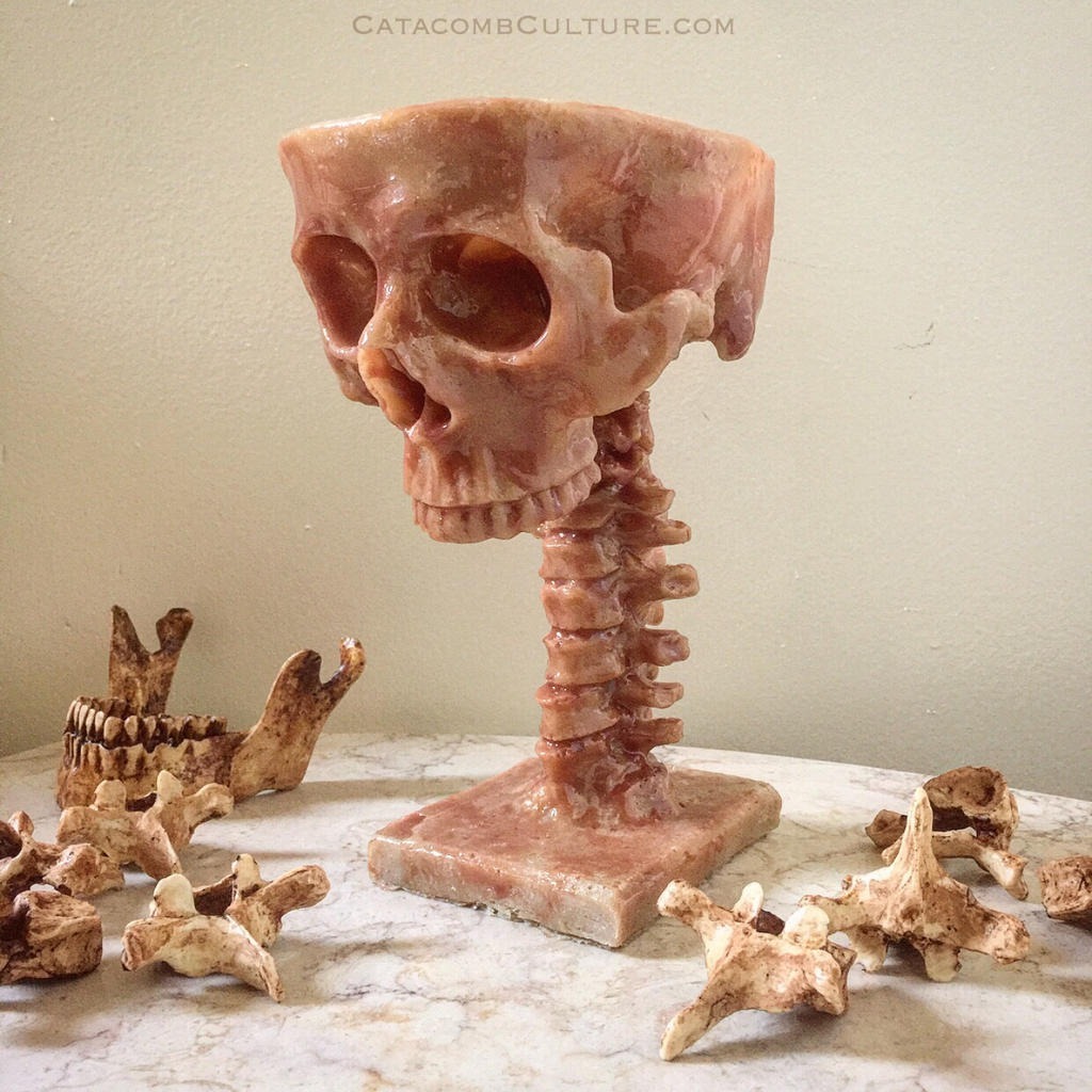Human Skull Bowl（Christmas tableware decoration）