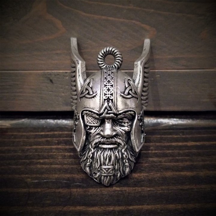 🔥BUY 3 FREE SHIPPING🔥Odin Viking God Guardian Ride Bell - Good Luck Charm