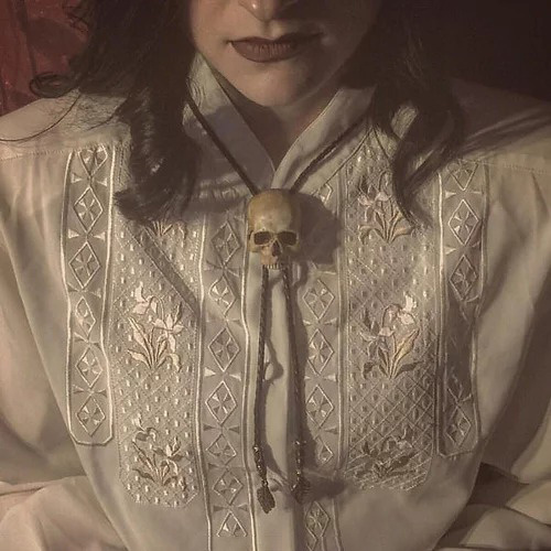 Skull Bolo Tie