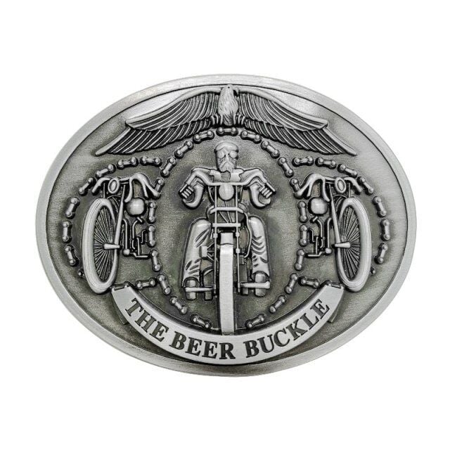 🔥Father's Day Sale 49% OFF - Fashion Punk Party Metal Belt Buckle Beer Holder