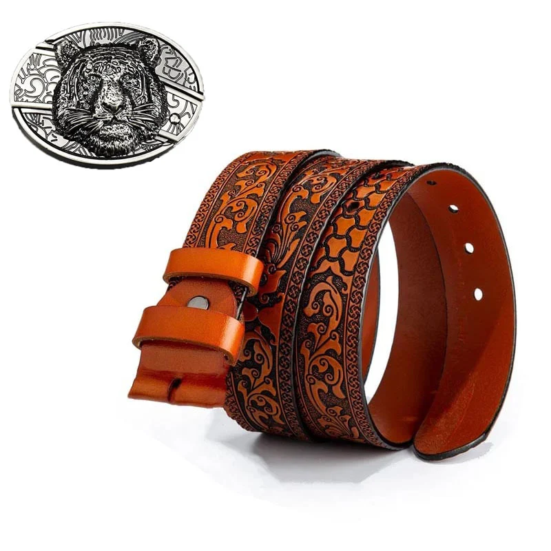 🔥New Arrival🔥Fashion Punk Genuine Leather Belt With Knife