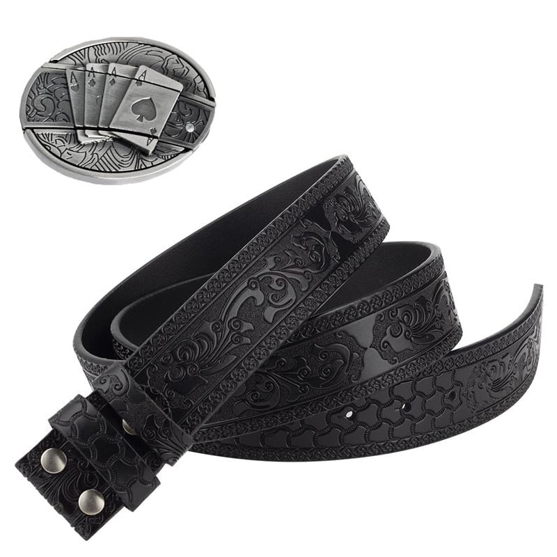 🔥LAST DAY 50% OFF🔥Western Fashion Genuine Leather Belt Poker Utility Belt Set