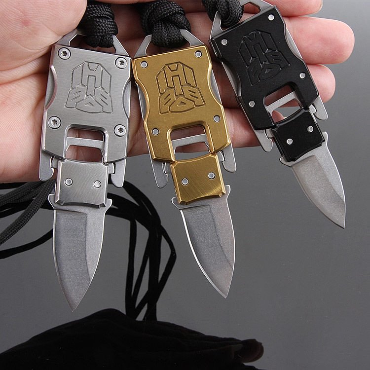🔥LAST DAY 50% OFF🔥Fashion Men's Knitting Lock Buckle Bracelet With Knife