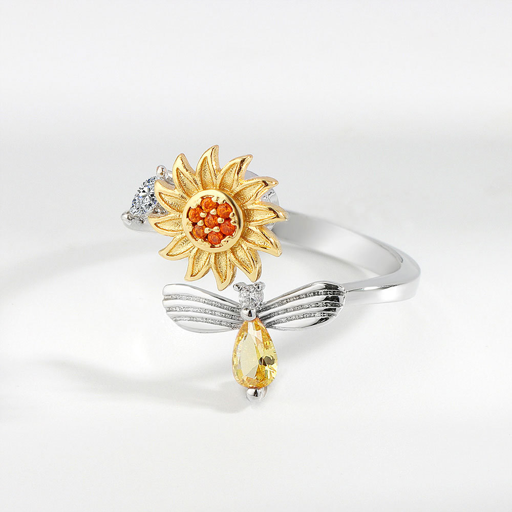 🌻Sunflower Rotatable Rings
