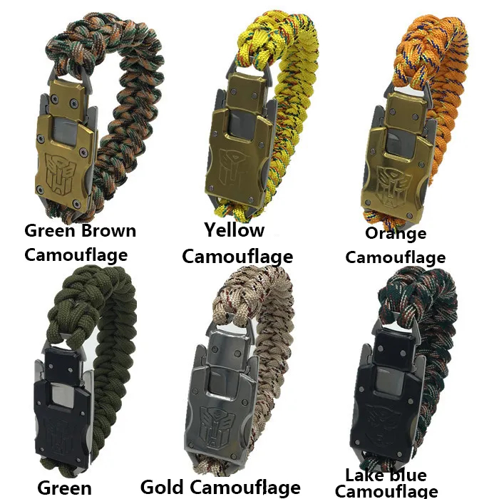 🔥LAST DAY 50% OFF🔥Fashion Men's Knitting Lock Buckle Bracelet With Knife