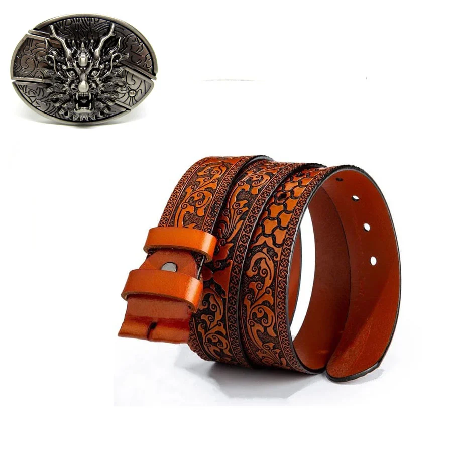 🔥New Arrival🔥Fashion Punk Genuine Leather Belt With Knife