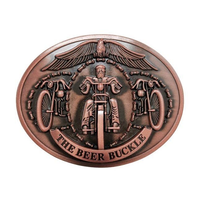 🔥Father's Day Sale 49% OFF - Fashion Punk Party Metal Belt Buckle Beer Holder