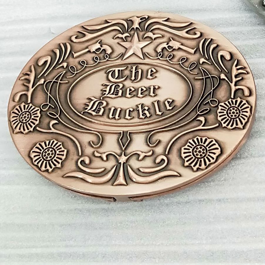 🔥Father's Day Sale 49% OFF - Fashion Punk Party Metal Belt Buckle Beer Holder