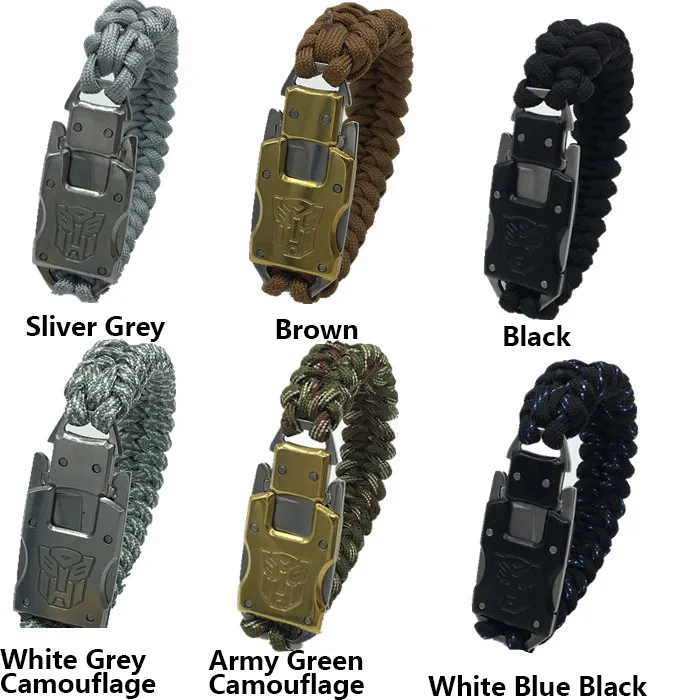 🔥LAST DAY 50% OFF🔥Fashion Men's Knitting Lock Buckle Bracelet With Knife