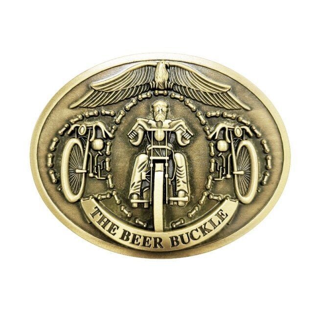 🔥Father's Day Sale 49% OFF - Fashion Punk Party Metal Belt Buckle Beer Holder