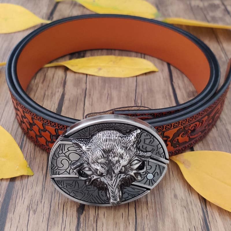 🔥New Arrival🔥Fashion Punk Genuine Leather Belt With Knife