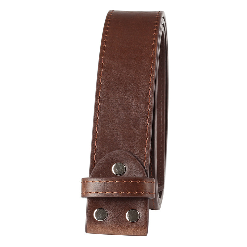 Cowboys Leather Belt Without Belt Buckle 1.5