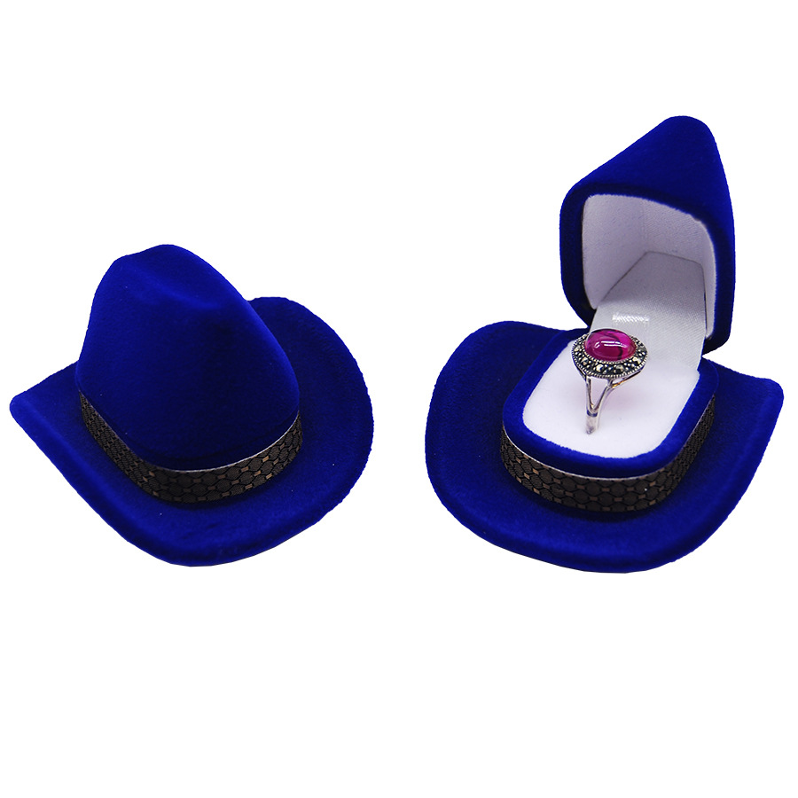 Cowboy Hat Ring Box