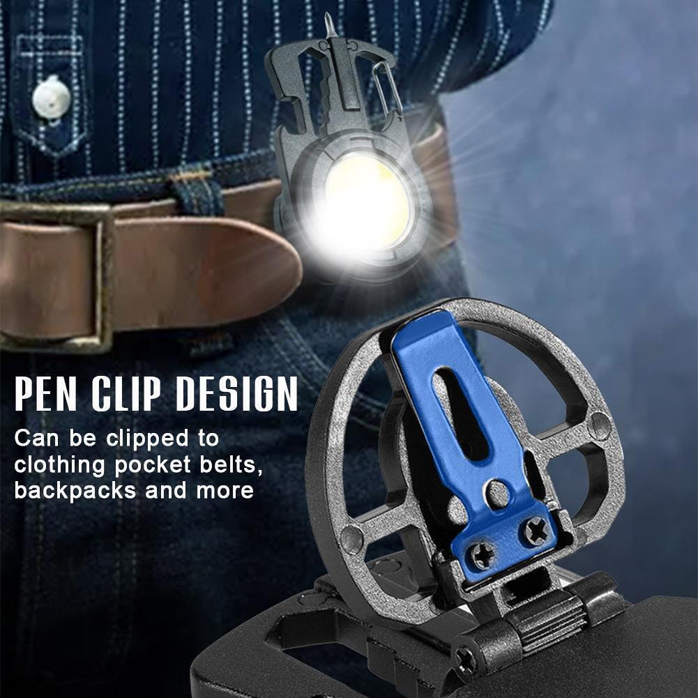 🔥LAST DAY 70% OFF🔥 Multi-Function Keychain Mini Work Light