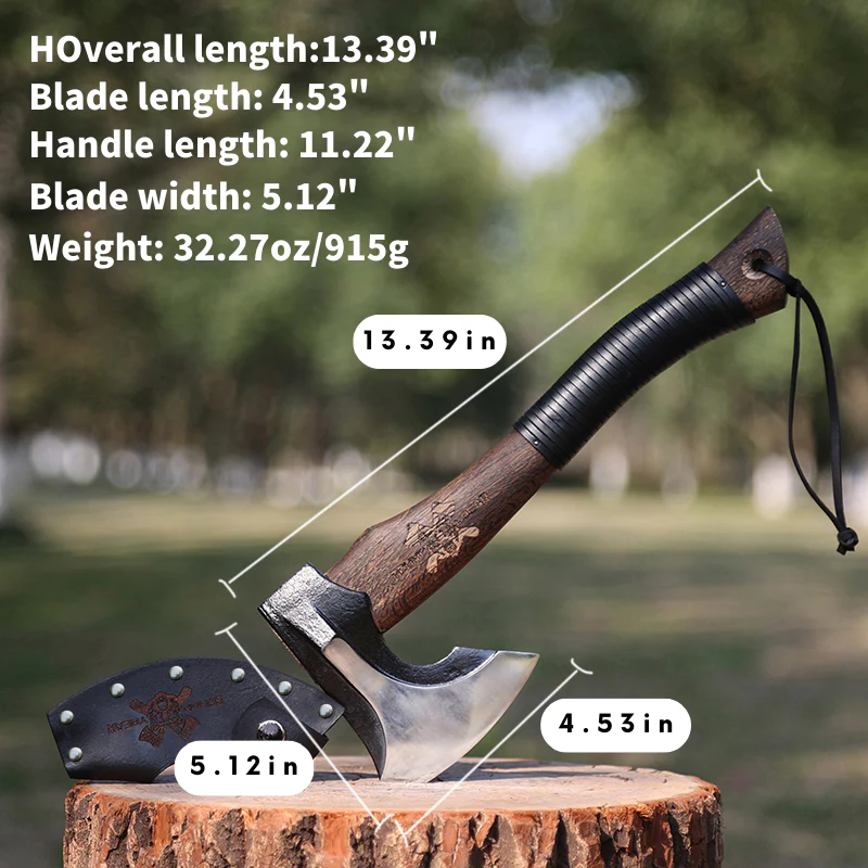 🔥FATHER'S DAY SALE 65% OFF🔥WOOD HANDLE OUTDOOR TACTICAL AXE