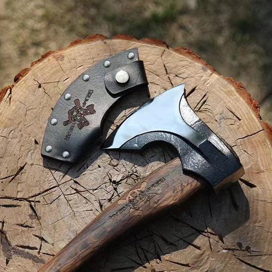 🔥FATHER'S DAY SALE 65% OFF🔥WOOD HANDLE OUTDOOR TACTICAL AXE